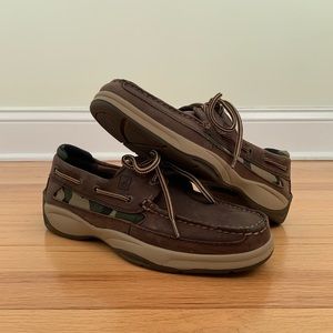 Sperry Lanyard Camo Boat Shoe